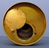 Brass Engine Order Telegraph Cigar Cutter From R.M.S. Megantic, bottom porthole